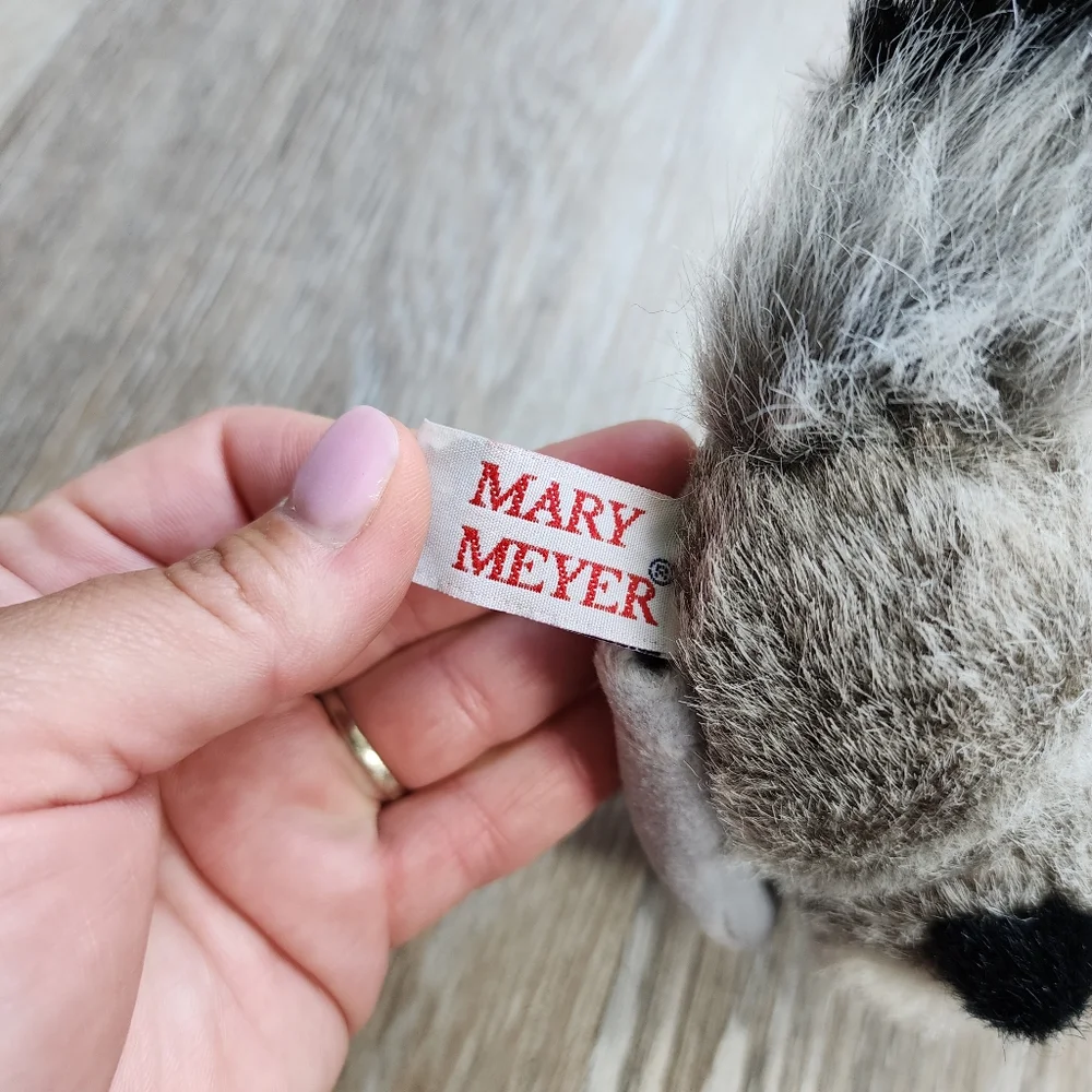 MARY MEYER TIPPY TOES FINGER PUPPET Raccoon BANDIT New